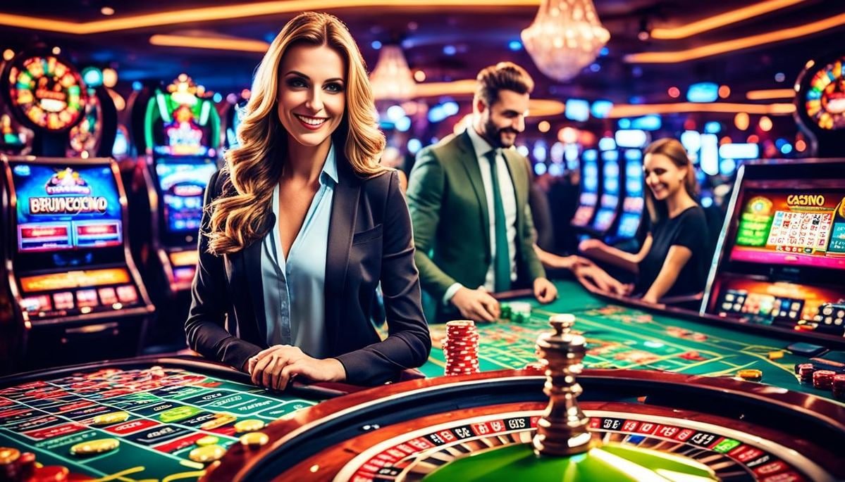 Philippine online gaming platform hero banner showing sports and casino options